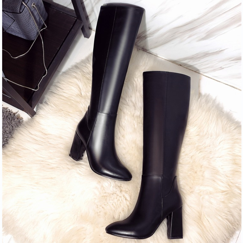 Mode Rode Winter Dames Knie Ho - Zip Up Boots Short recensie en prijs