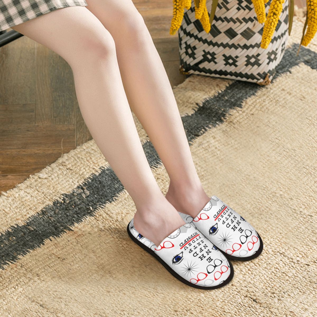 Op maat gemaakte damespantoffe - Shoes Women Chart recensie en prijs