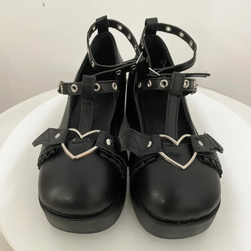 Nieuwe Zoete Hart Gesp Wiggen  - Women'S Shoes Toms recensie en prijs