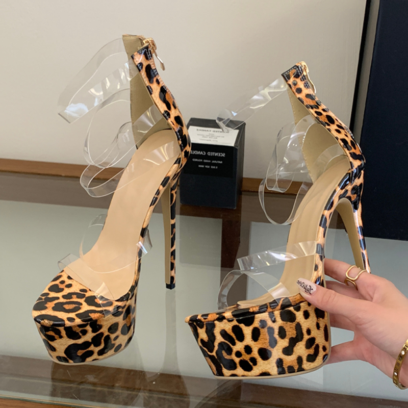 Eilyken PVC transparante dunne - Women Shoes Zipper recensie en prijs