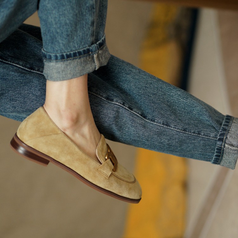 Suede Leer Vrouwen Instappers  - Kids Shoes Women recensie en prijs