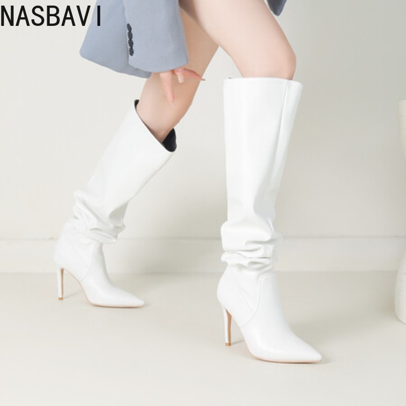 NASBAVI Zwarte Puntschoen Luxe - Zip Up Boots Short recensie en prijs