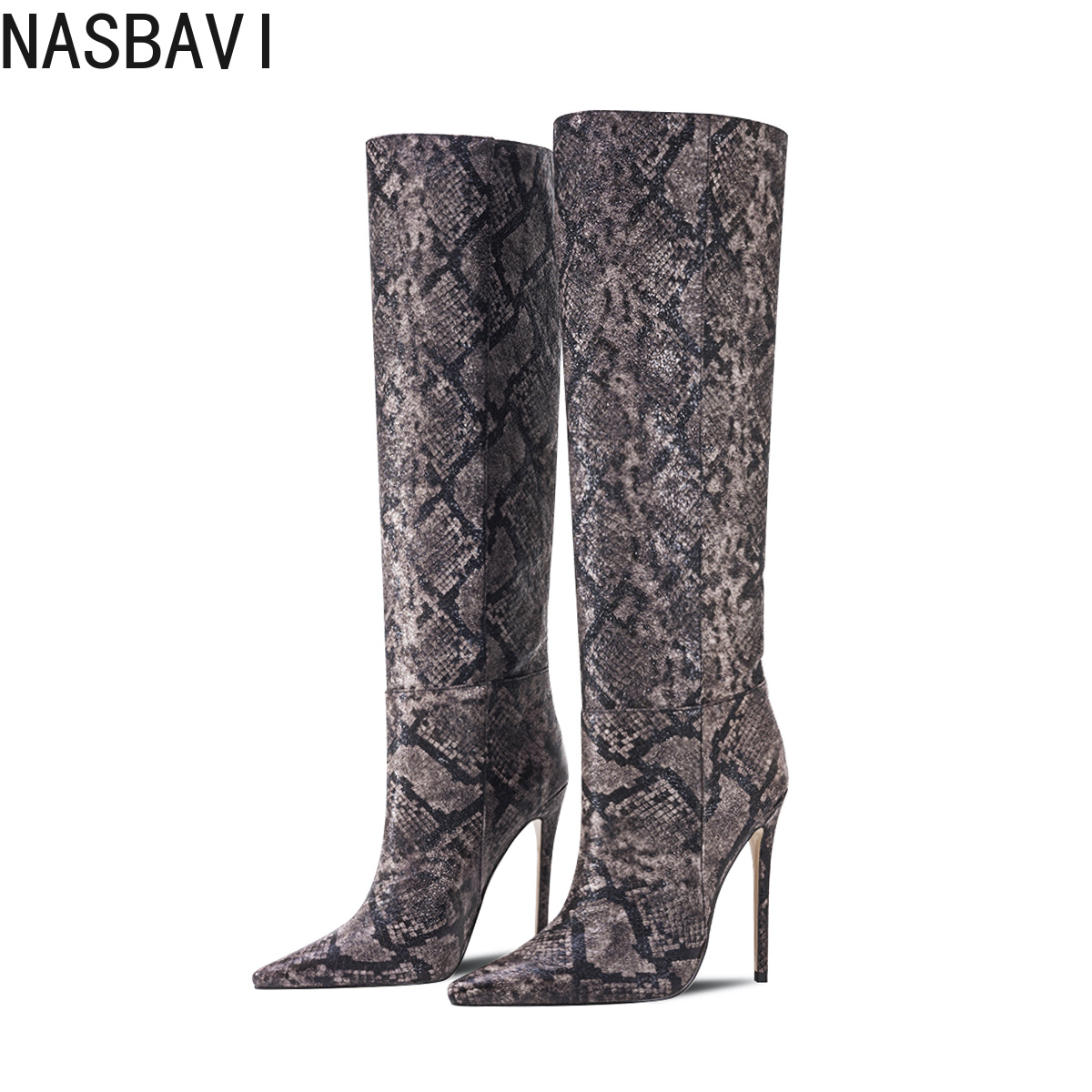 Winter moderne kniehoge laarze - Zip Up Boots Short recensie en prijs