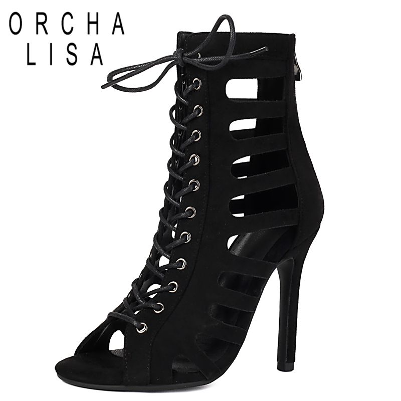 ORCHA LISA Zwarte Dames Sandal - Women Shoes Zipper recensie en prijs