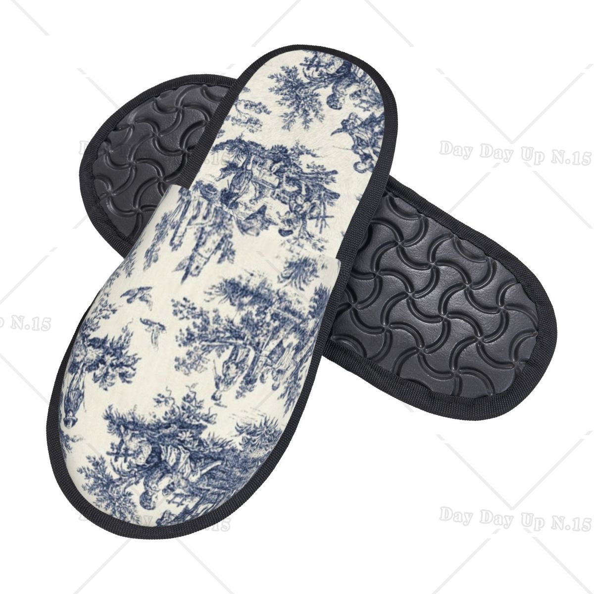 Vintage Toile De Jouy Comfort  - Women'S Shoes Navy Blue recensie en prijs