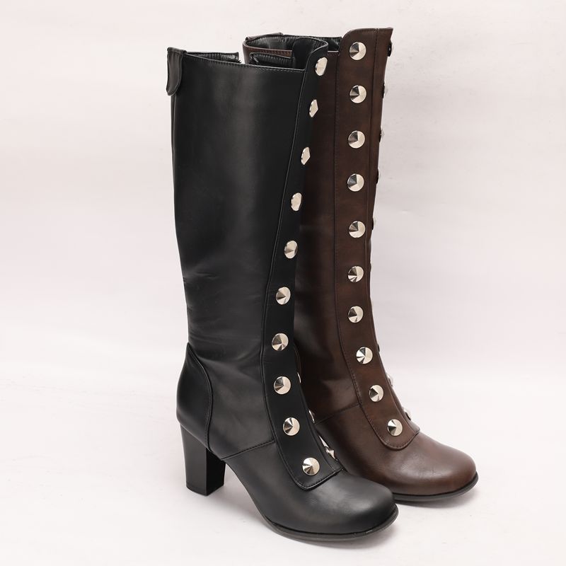 REAVE CAT Vrouwelijke Kniehoge - Zip Up Boots Short recensie en prijs