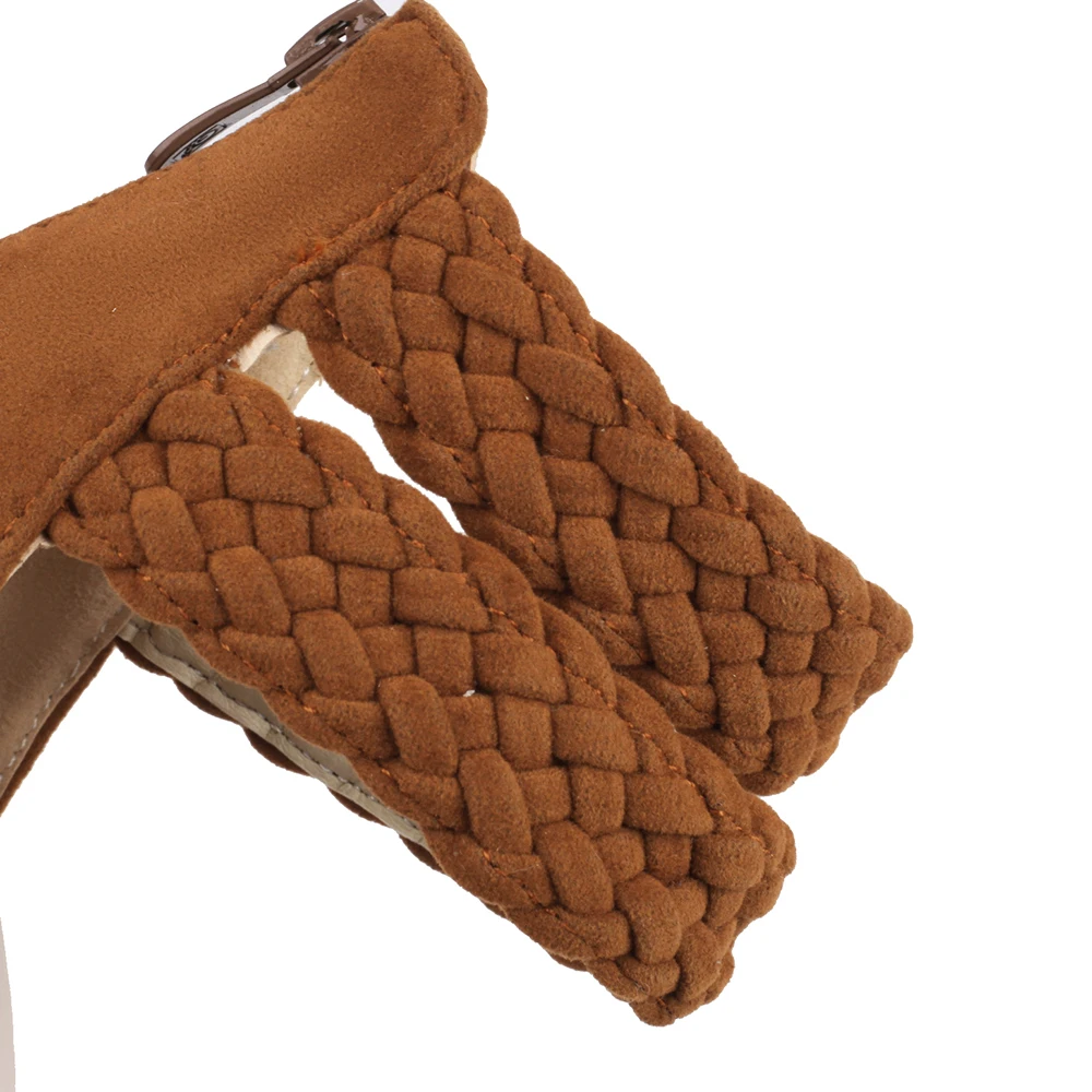 Nieuwe Zomer Zoete Bruin Groen - Women Shoes Zipper recensie en prijs